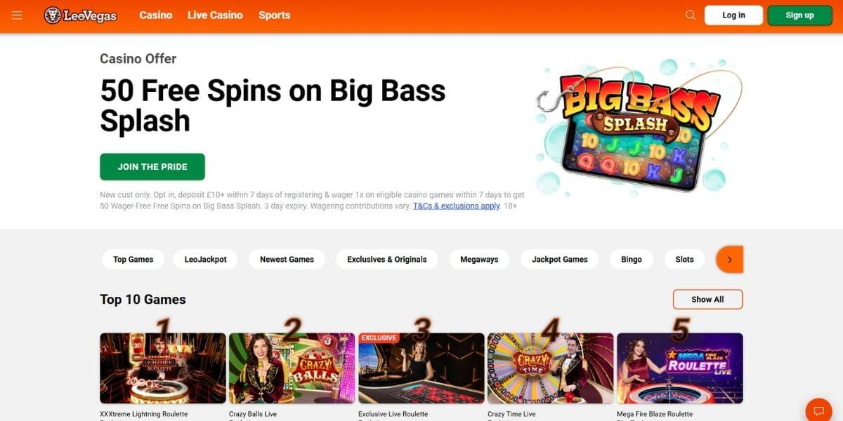 LeoVegas Casino